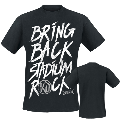 KISSIN` DYNAMITE - T-Shirt - Bring Back Stadium Rock