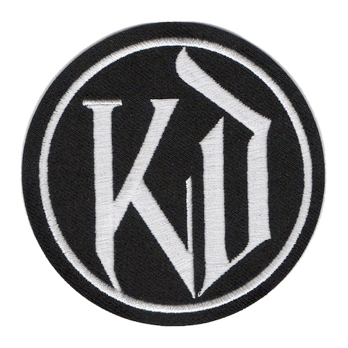 KISSIN` DYNAMITE - Patch - Logo White