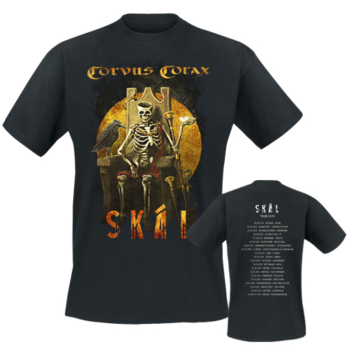 CORVUS CORAX - T-Shirt - Skal (Tour 2018)