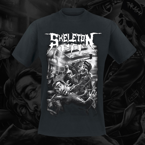 SKELETON PIT - T-Shirt - Lust To Lynch