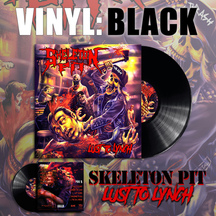 SKELETON PIT - LP - Lust To Lynch (Black Vinyl)