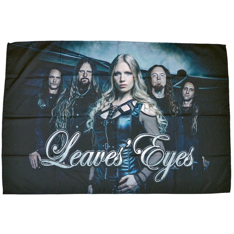 LEAVES` EYES - Posterflagge - Bandpic