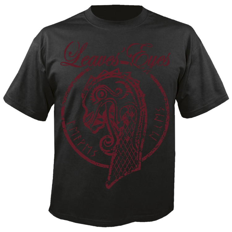 LEAVES` EYES - T-Shirt - Dragon Logo
