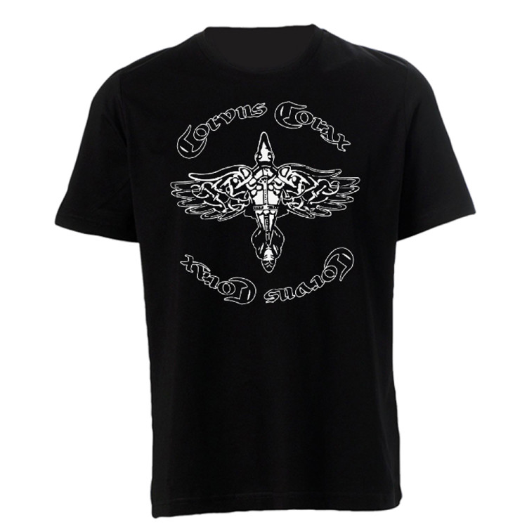 CORVUS CORAX - T-Shirt - Celtic Raven (white)