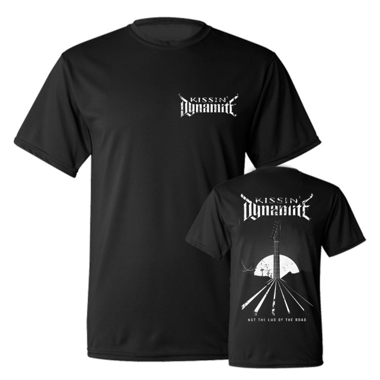 KISSIN` DYNAMITE - T-Shirt - Not The End Of The Road (Grey Scale)