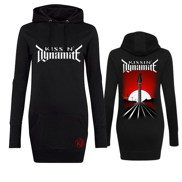 KISSIN` DYNAMITE - Girlie Long Hoodie - Not The End Of The Road
