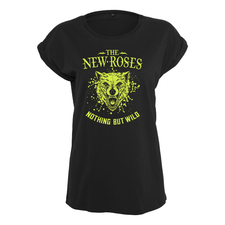 THE NEW ROSES - Girlie Shirt (Ext. Shoulder T) - Nothing But Wild