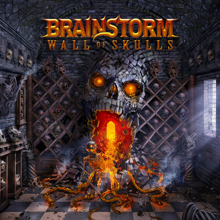 BRAINSTORM - CD - Wall of Skulls