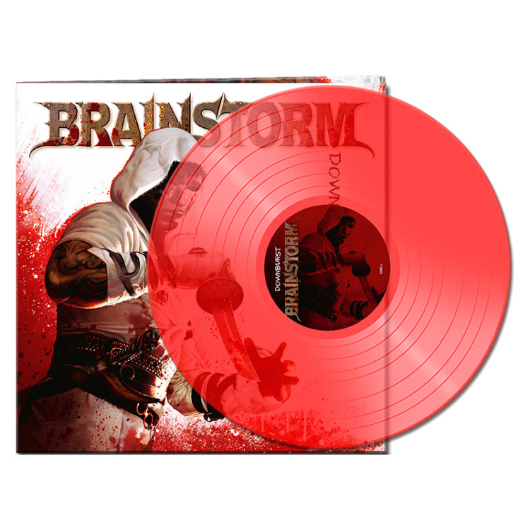 BRAINSTORM - LP - Downburst (Clear Red)