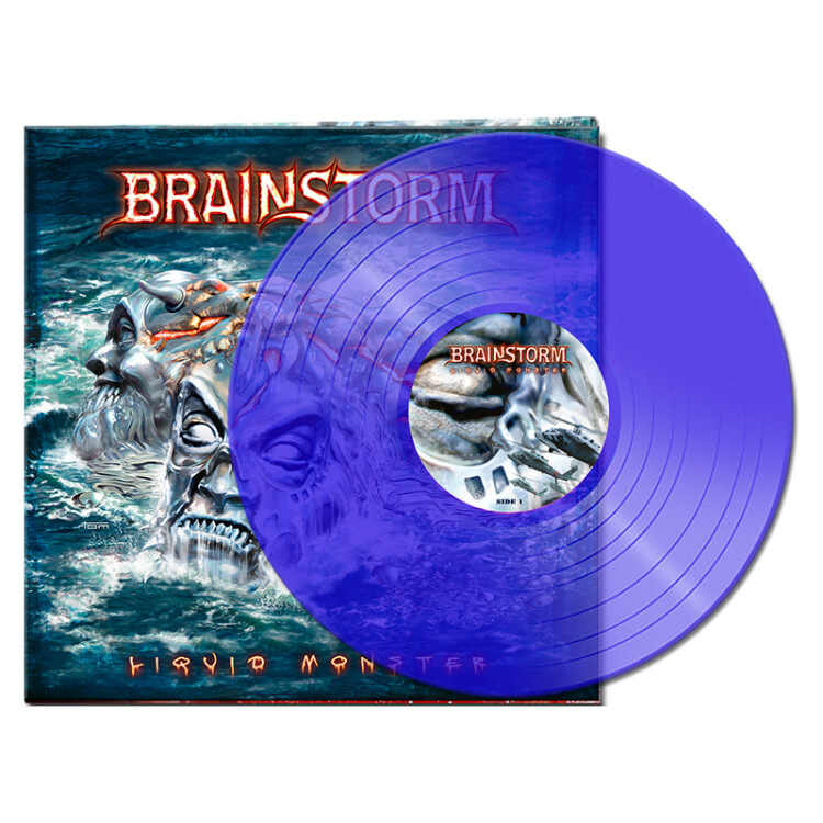 BRAINSTORM - LP - Liquid Monster (Clear Blue)