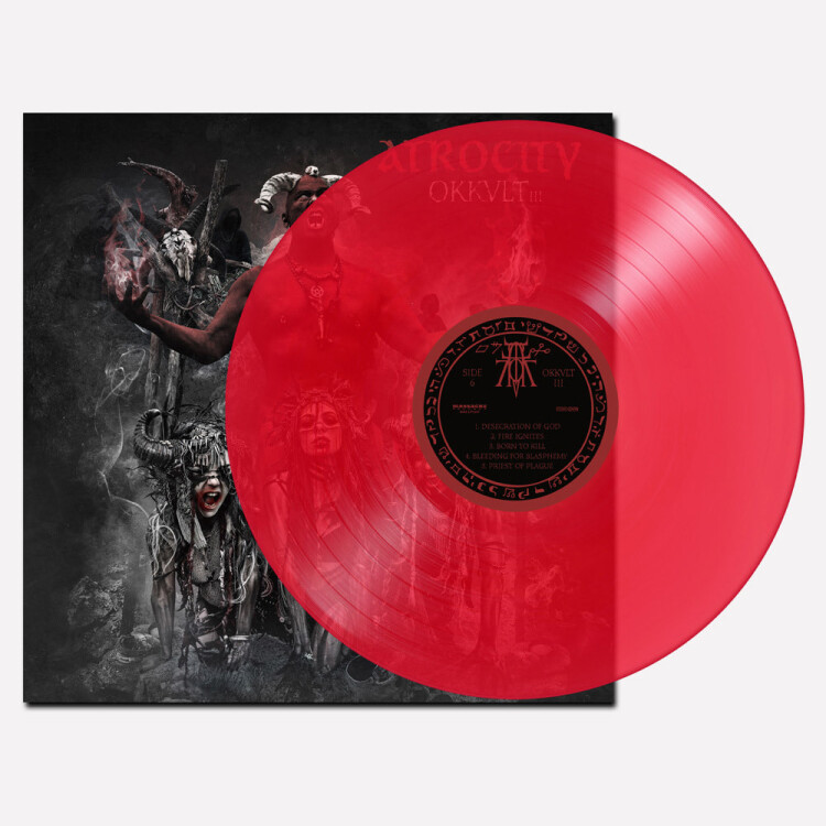 ATROCITY - LP - Okkult III (Red Vinyl)