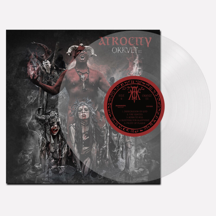 ATROCITY - LP - Okkult III (Clear Vinyl)