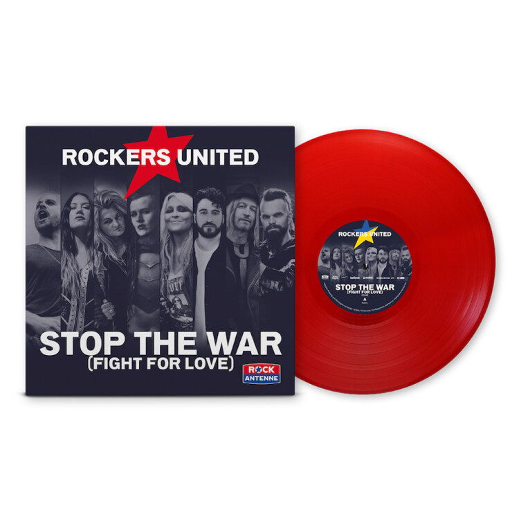 ROCKERS UNITED - 7-Inch - Stop The War (red)