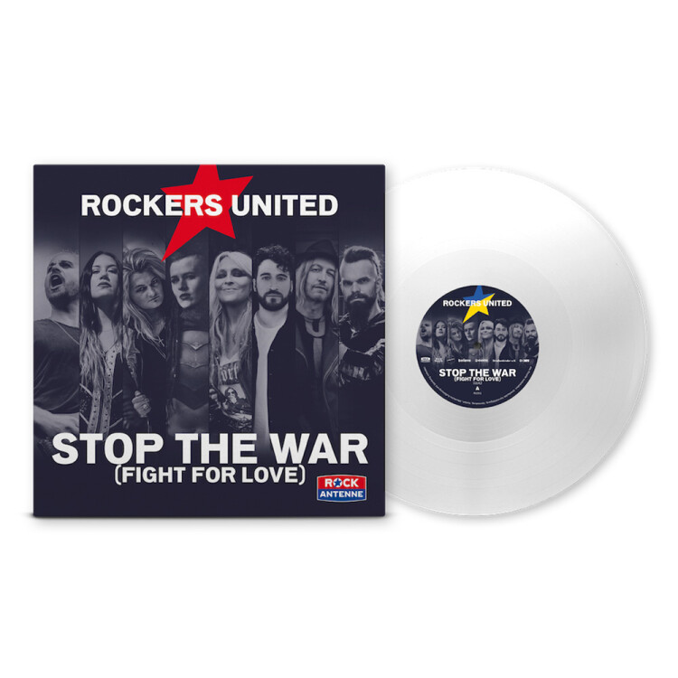 ROCKERS UNITED - 7-Inch - Stop The War (white)