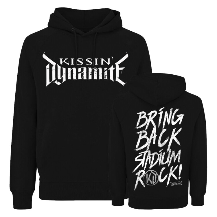 KISSIN` DYNAMITE - Hooded Sweater - Bring Back Stadium Rock