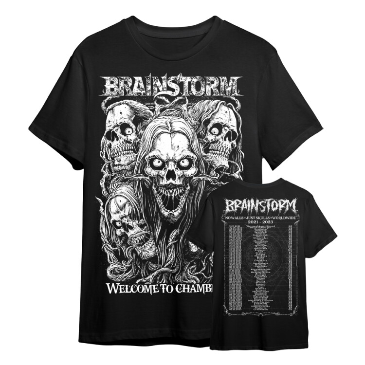 BRAINSTORM - T-Shirt - Chamber 13 (Tour Edition)